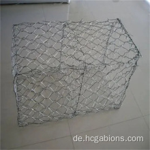 Graues PVC beschichtete Gabion -Mesh Reno Matratze